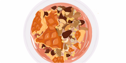 蛋黃煎餅，絕妙混搭！